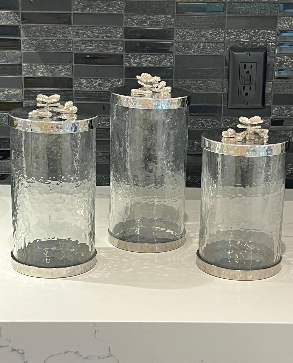 Veld Glass Kitchen Canisters – Haven Home Company