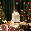 Elegant Christmas Bell Shaped Lamp with Golden Base