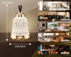 Elegant Christmas Bell Shaped Lamp with Golden Base