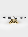 Striped Marble Dessert Stand