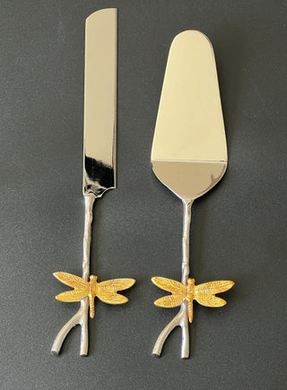 Dragonfly Cake Knife Set - Free US Shipping!