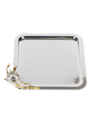 Brass Silver Plated Tray