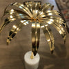 Golden Palm Tree with White Marble Base - Free Shipping in US!