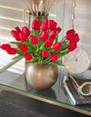 Bundle Offer! Buy One Bunch of Red Tulips & Get 12 Stems Free