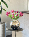 Bundle Offer! Tulip Bouquet with Silver Plated Vase