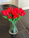 Bundle Offer! Buy One Bunch of Red Tulips & Get 12 Stems Free