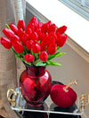 Bundle Offer! Buy One Bunch of Red Tulips & Get 12 Stems Free